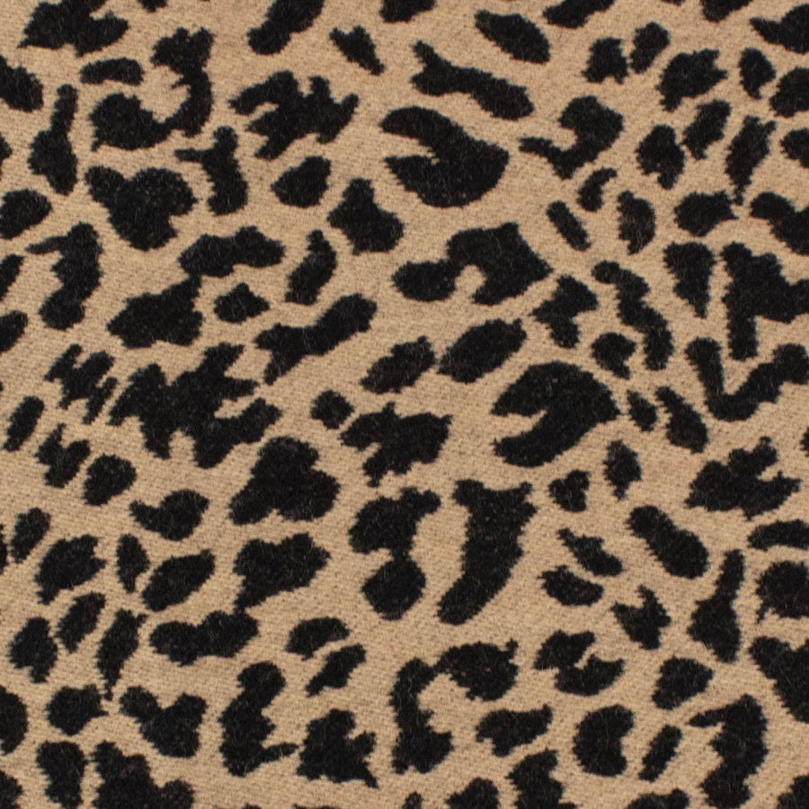 Blue And Burgundy/Animal Print Scarf