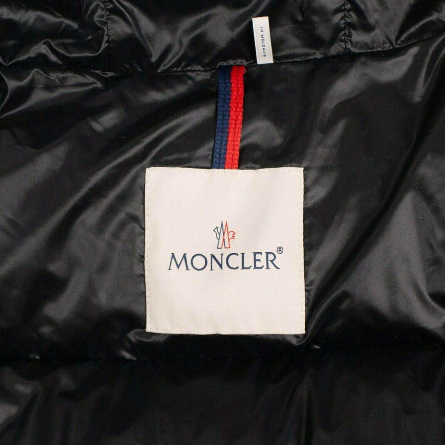 Seritte Down Filled Quilted Puffer Coat - Black