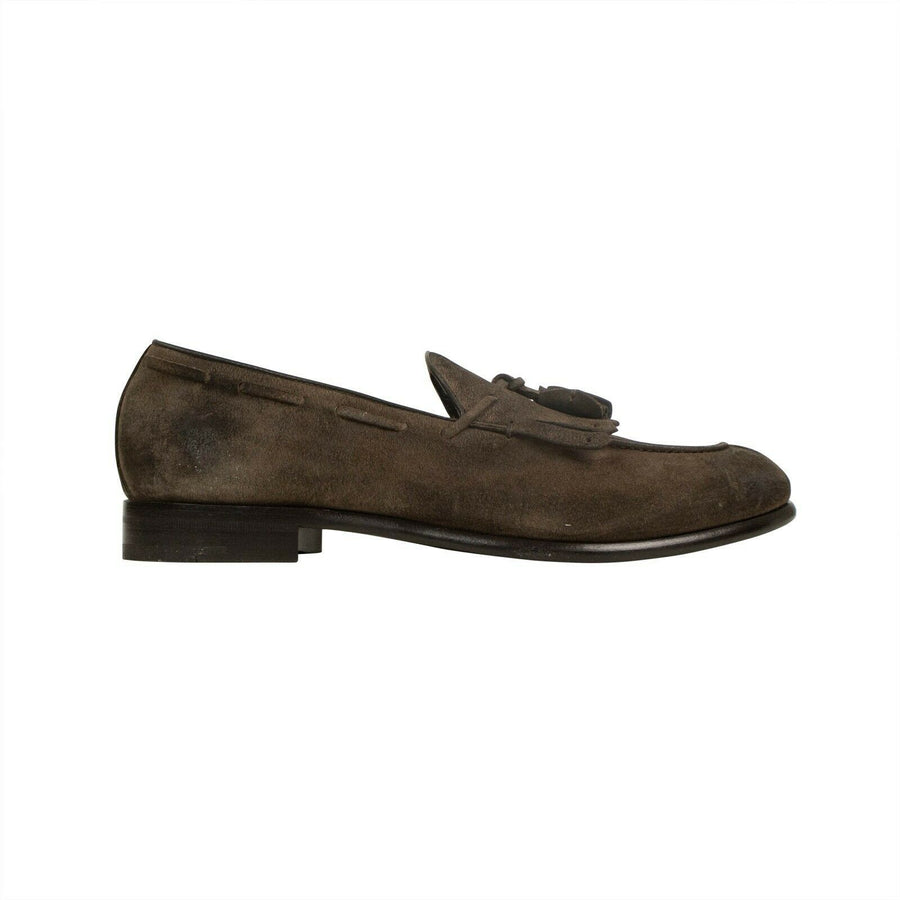 Suede 'Moccasino Loafer' - Brown