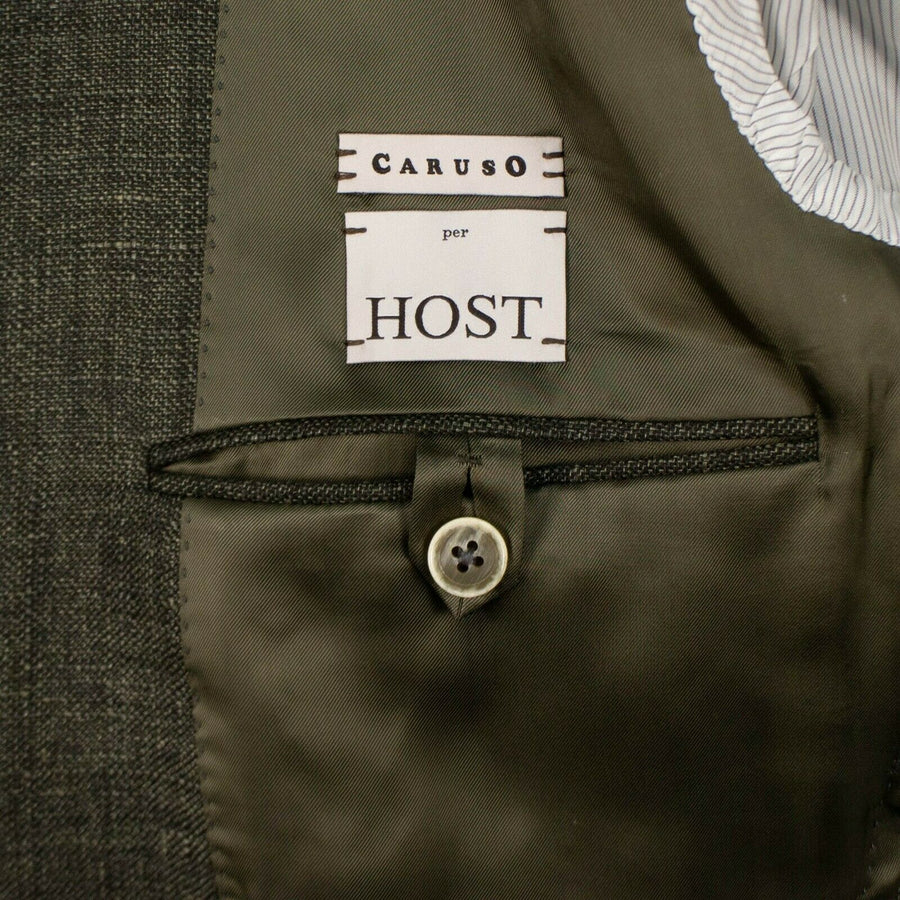 Drop 8 Linen Blend Two Button Sport Coat - Green