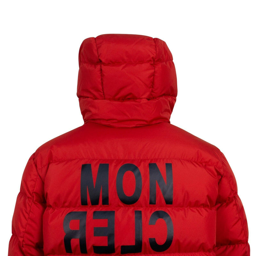 'Isorno' Down Filled Quilted Puffer Coat - Red