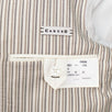 Drop 8 Striped Silk Blend 3 Roll 2 Button Sport Coat - Ivory