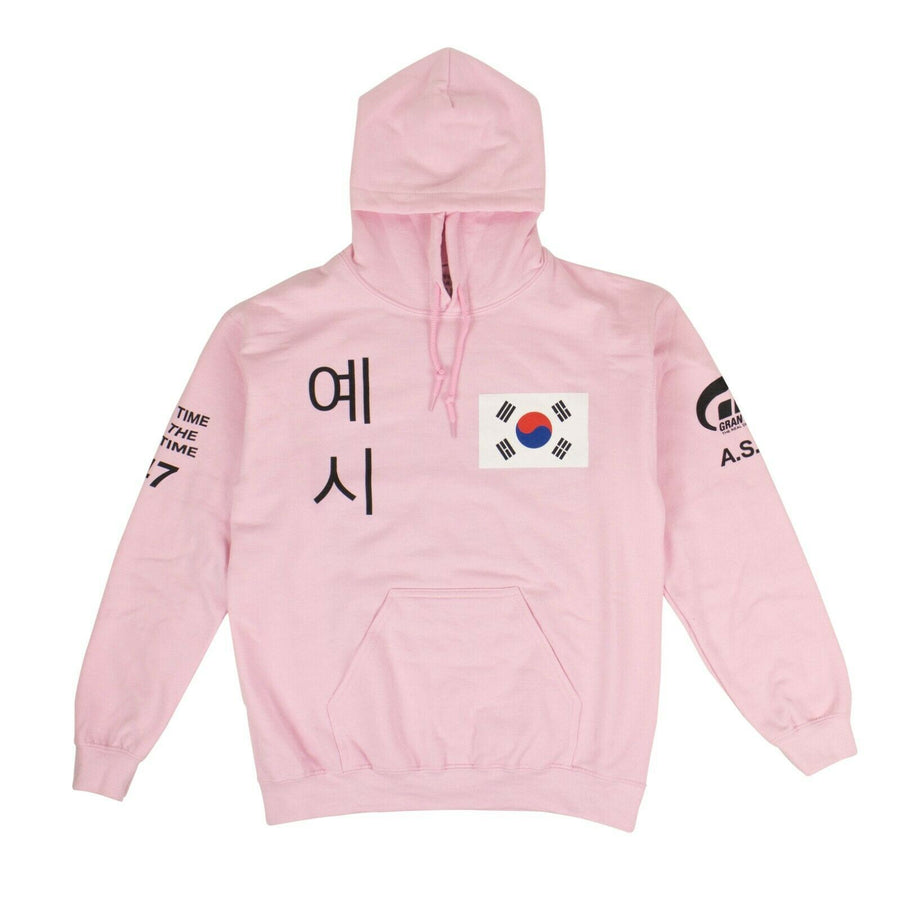 'ASSC x Gran Turismo' Hooded Sweatshirt - Pink