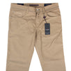 Tan Cotton Blend Pants
