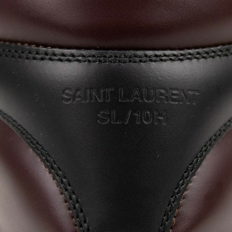 Men's Leather Classic SL/10H Sneakers - Bordeaux