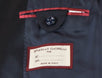 Cashmere Blend Double Breasted Tuxedo Sport Coat - Blue