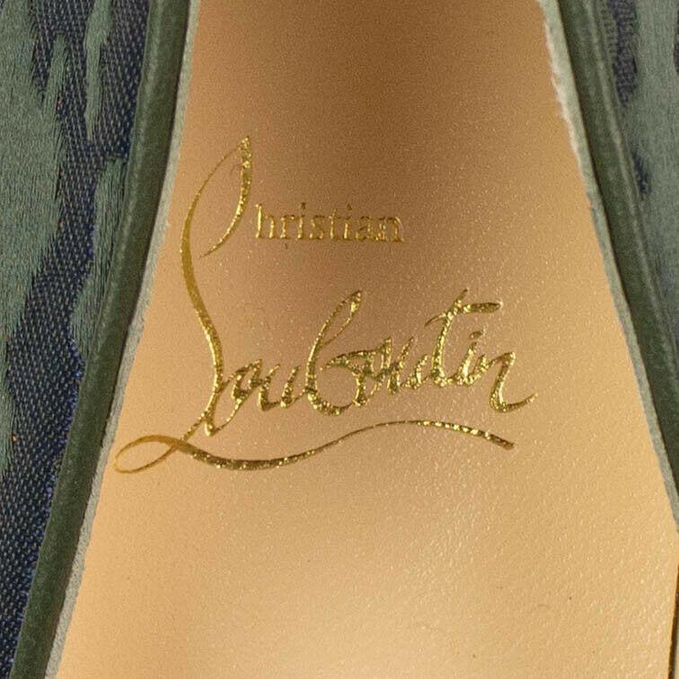 'Pigalle Follies' Camo Heels - Green