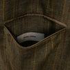 Drop 6 Plaid 3 Roll 2 Button Linen Sport Coat - Light Brown