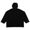 Eagle Print Hooded Over-Sized Sweatshirt - Black