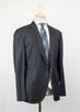 Wool Glen Plaid 3/2 Button Sport Coat - Gray