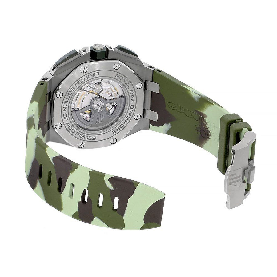 Audemars Piguet Royal Oak Rose Gold Black Strap Watch 15500OR.OO.D002CR.01  Steel 44MM Watch 26400SO.OO.A055CA.01