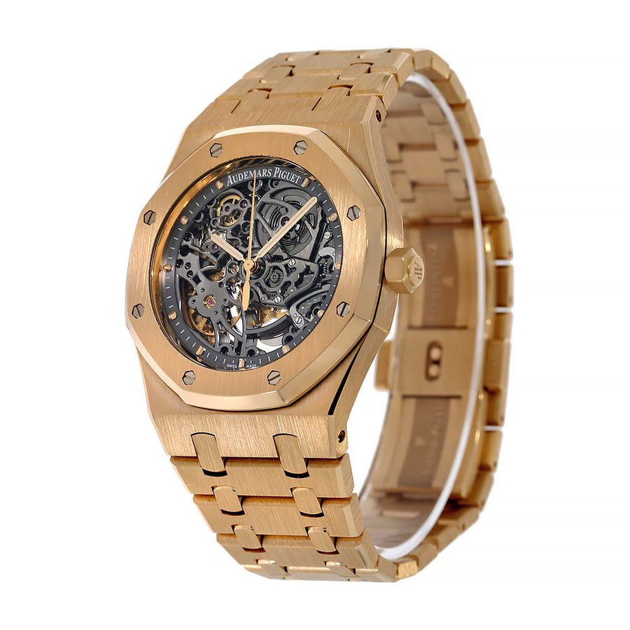Audemars Piguet Royal Oak Rose Gold Openworked 39MM Watch 15305OR.OO.D088CR.01