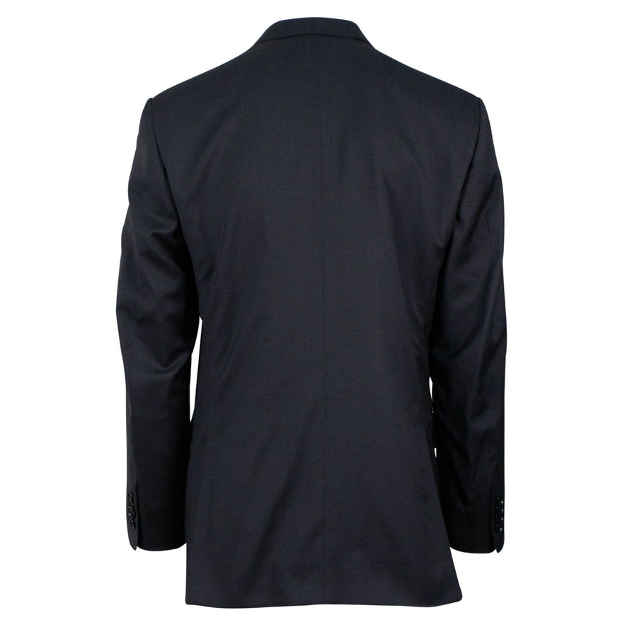 Drop 8 Wool Two Button Suit - Black