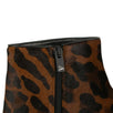 Leopard 'So Kate' 55 mm Booties - Brown