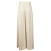 Silk Wide Leg Pants - Ivory