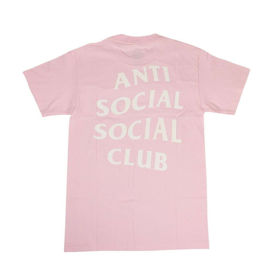 Cotton 'ASSC' Logo Short Sleeve T-Shirt - Pink