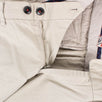 Beige Cotton Blend Pants