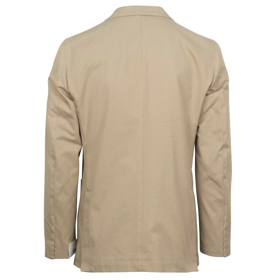 Drop 8 Cotton 3 Roll 2 Button Sport Coat - Tan