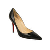 Leather 'Apostrophy Pump' 100mm - Black