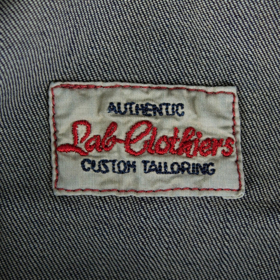 Blue Cotton Blend Denim Jeans