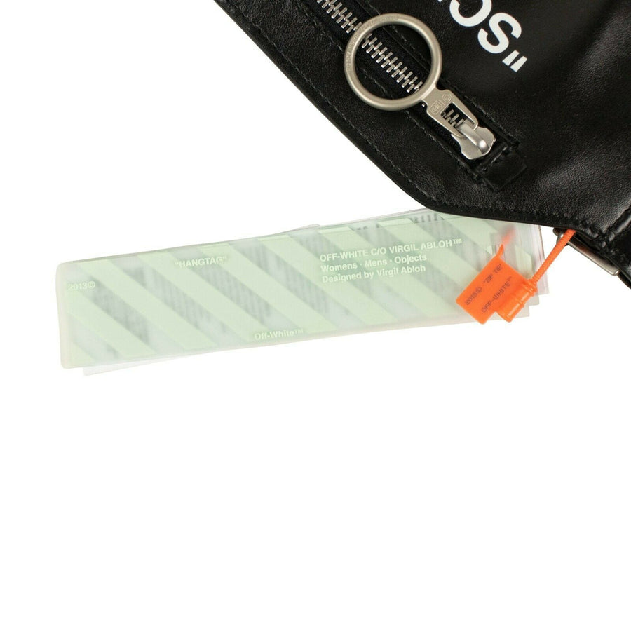 Leather 'Sculpture' Pouch Belt Bag - Black