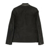 Paint Double Breasted Blazer - Black