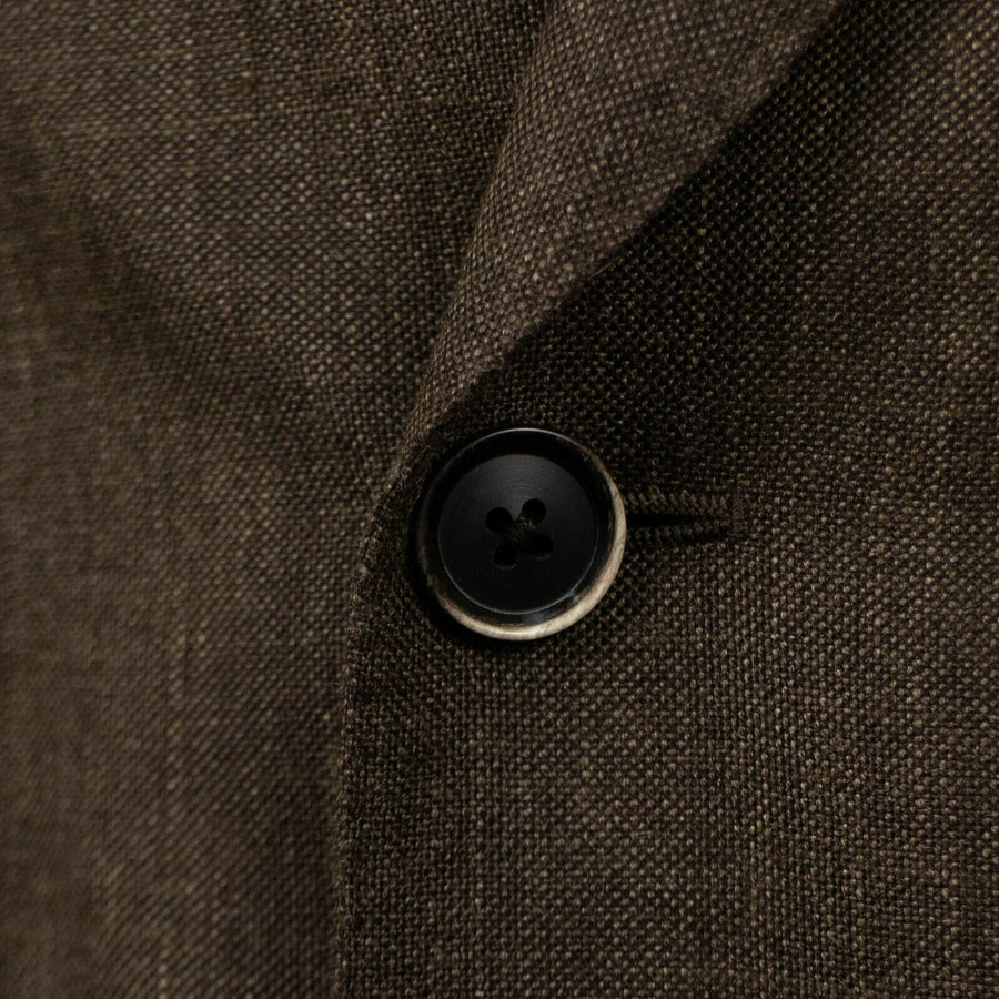 Drop 8 Double Breasted Wool Blend Sport Coat - Brown