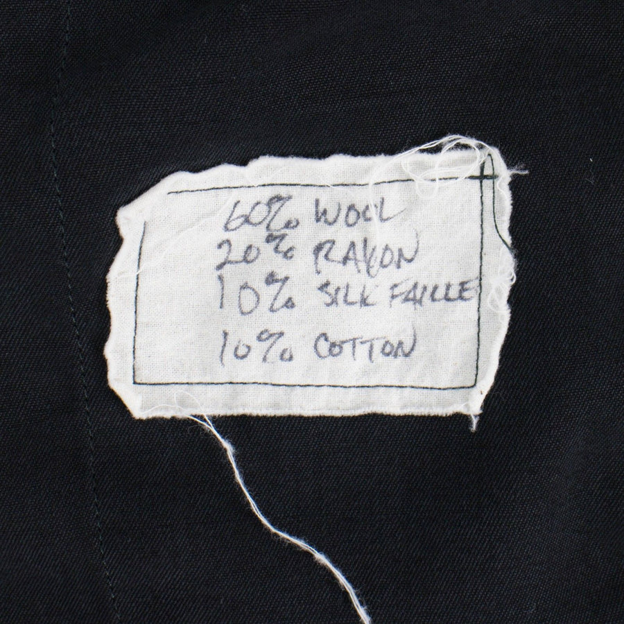 Single Warrior Drop Crotch Tuxedo Lounge Pants - Black