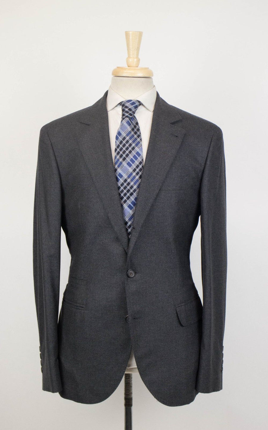 Cashmere Blend 3 Roll 2 Sport Coat - Gray