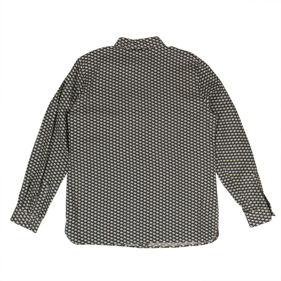 Butterfly Print Shirt - Ivory