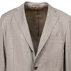 Drop 7 Wool 3 Roll 2 Button Slim/Trim Fit Suit - Tan