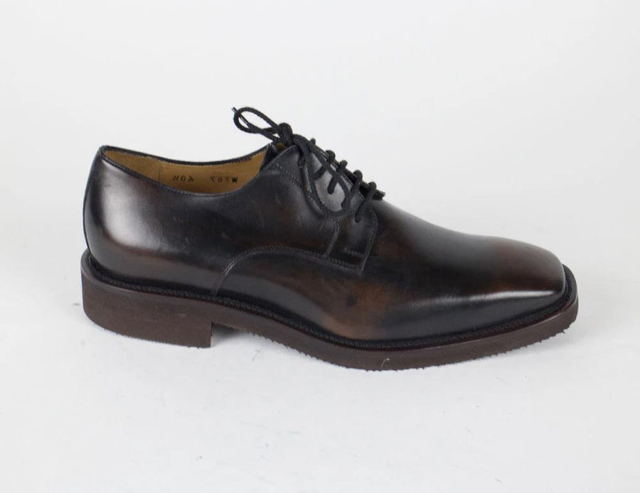 Letaher Lace Up Oxfords - Brown