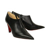 'Flesh' 80mm Boots Heels - Black