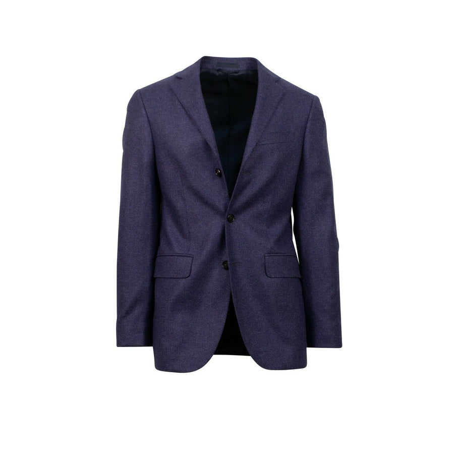 Drop 6 3 Roll 2 Button Cashmere Sport Coat - Purple