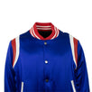 Varsity Baseball Bomber Jacket - Blue / Red