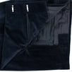Cotton Blend Corduroy Pants - Navy Blue