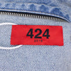 Mechanic Wash Denim Trucker Detachable Hood Jacket - Faded Denim