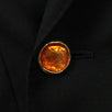 Drop 10 Double Breasted Wool Sport Coat - Black