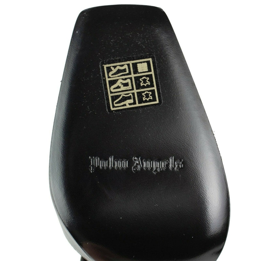 Sock Cutout Plexi Heel Ankle Boots - Black / Green