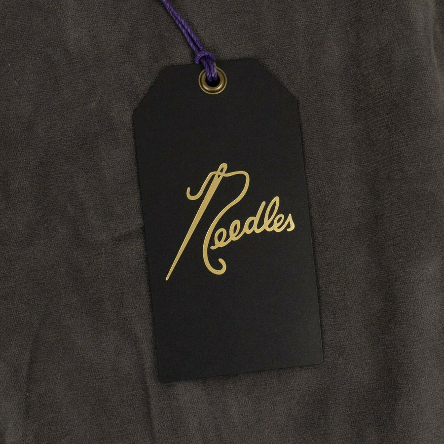 Velour Side Striped Track Jacket - Gray