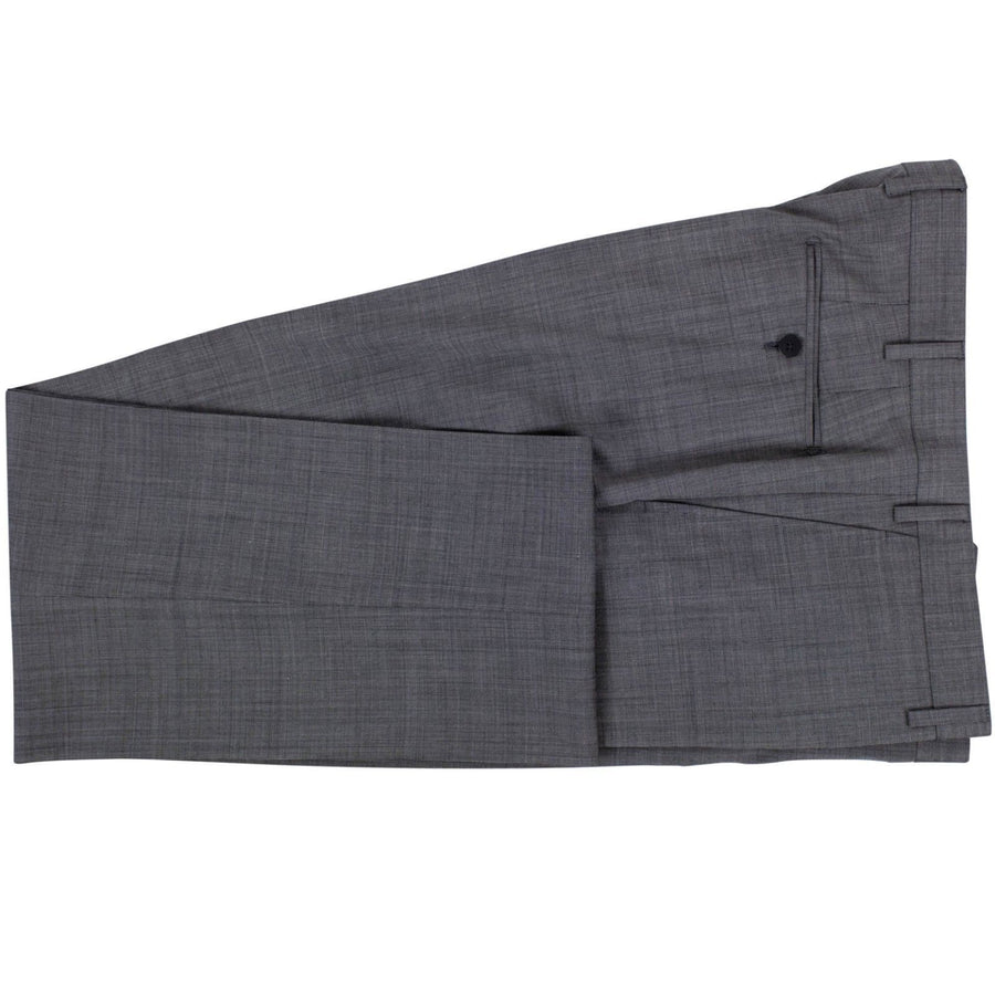 Drop 7 Birdseye Wool Two Button Suit - Gray