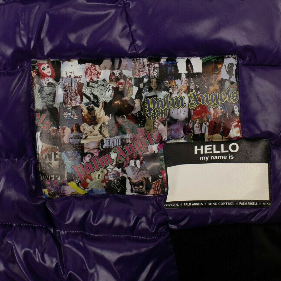 PALM ANGELS X MONCLER Bomber Jacket - Black