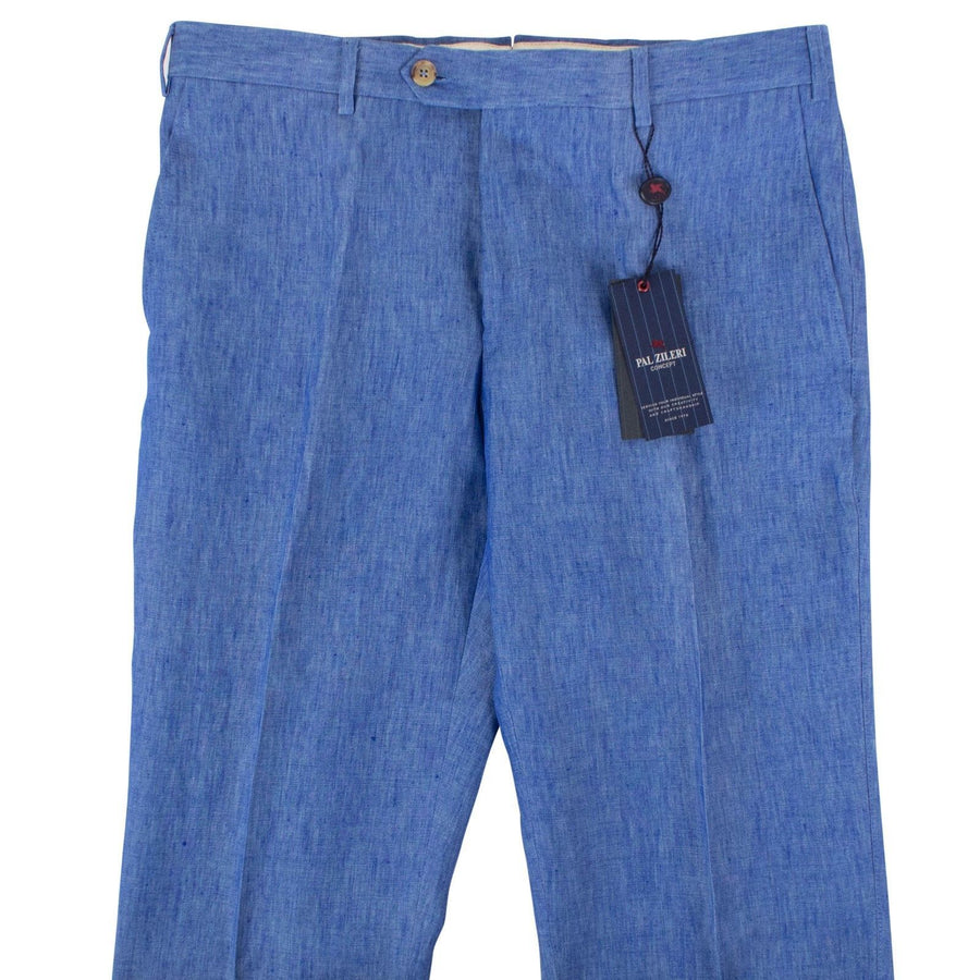 Blue Linen Pants
