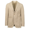 Drop 8 Cotton 3 Roll 2 Button Slim Fit Suit - Tan