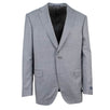 Drop 7 Solid Wool Two Button Suit - Light Gray