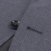 Drop 6 Micro Graph Checked Wool Two Button Three Peice Suit - Gray