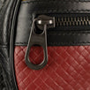 Leather Intrecciato Belt Bag - Multicolored