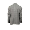 Drop 7 Check Wool Blend Double Breasted Suit - Light Gray