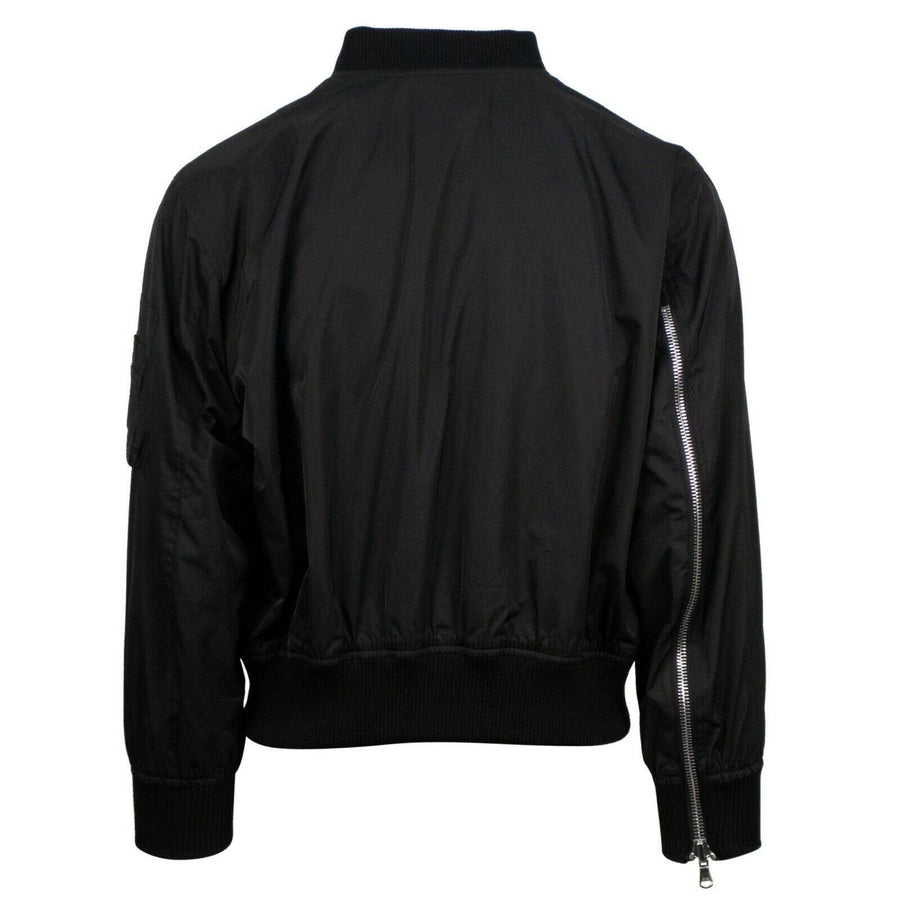 Reversible Paisley Bomber Jacket - Black/ Red
