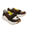 Cow Print Nylon Sneakers - Brown